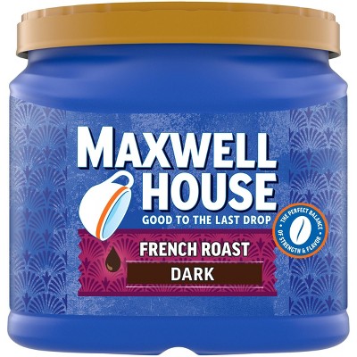 Maxwell House French Medium Dark Roast Ground Coffee - 25.6oz