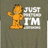 Boys' - Garfield - Pretend I'm Listening Short Sleeve Graphic T-Shirt - 2 of 4