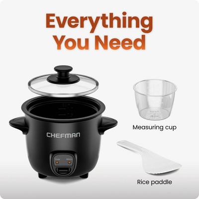 (missing accessories) Chefman 2 Cup Rice Cooker