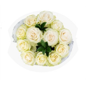 Dozen Fresh Cut Vibrant Roses - 1 of 4