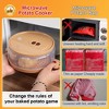 Itopfox Microwave Baked Potato Cooker Cooks In Minutes Tender & Fluffy, Baking Potato Cooker For Microwave Oven, Twice Baked Potatoes Steamer - 3 of 4