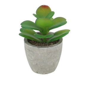 Unique Bargains Artificial Plants Green 2.76"x2.76"x4.33" 1 Pcs - 1 of 4