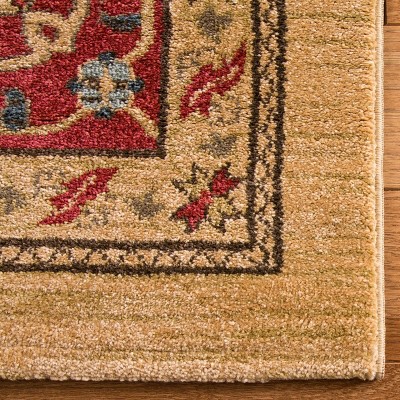 Safavieh Mahal Red and Natural Square Area Rug