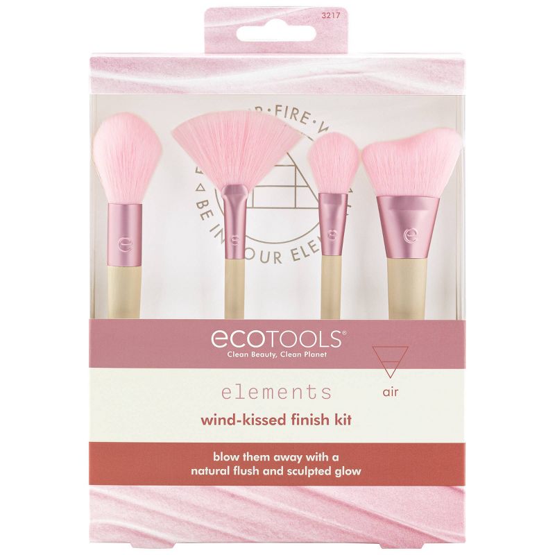 EcoTools Wind Kissed Finish Makeup Brush Kit - 4pc, 3 of 8