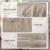 Full Size Linen Duvet Cover Set, 3 Pieces with Zipper and Ties, 80x90+ 2x20x26 - 3 of 4