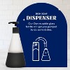 LunaLulinlk Dish Soap Glass Dispenser, Shatter Resistant, Matte Black, 2 Pack, 14 oz - 3 of 4