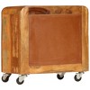 vidaXL Bedside Cabinet 19.7"x11.8"x19.7" Solid Reclaimed Wood - 3 of 4