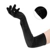 INSPIRE CHIC Women's Long Sleeve Velvet Opera Gloves - 3 of 4