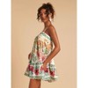 Mocamel Women's Floral Summer Vacation Spaghetti Strap Dress - 4 of 4