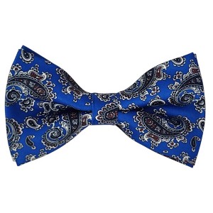 Men's Paisley Design 2.75 W And 4.75 L Inch Pre-Tied adjustable Bow Tie - 1 of 3
