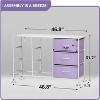 Sorbus 9 Drawers Dresser- Storage Unit with Steel Frame, Wood Top, Fabric Bins - for Bedroom, Closet, Office and more - 4 of 4