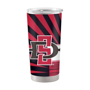NCAA San Diego State Aztecs 20oz Mascot Stainless Steel Tumbler: Portable Drinkware - 1 of 2