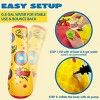 Joyfy 2-Pack Inflatable Punching Bag Set for Kids, 47-Inch Bopper with Bounce-Back Action - Ideal Gift for Boys Girls Age 3+ - 2 of 4