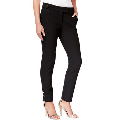 Rachel Zoe Womens Lana Cigarette Casual Trouser Pants