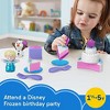 Fisher-Price Little People Toddler Toys Disney Frozen Elsa & Olaf’s Party 12-Piece Playset for Pretend Play Ages 18+ Months - 2 of 4