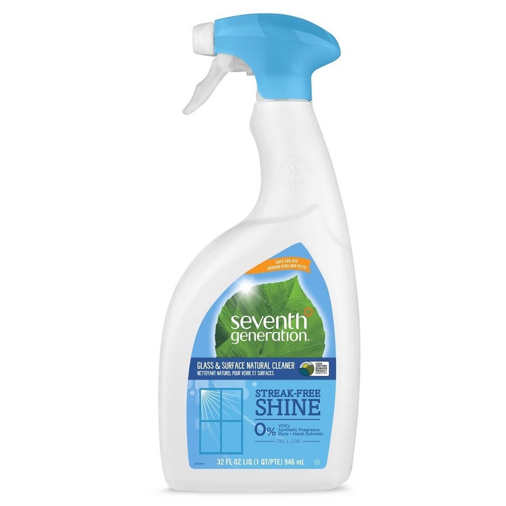 GTIN 732913227136 product image for Seventh Generation Free & Clear Natural Glass and Surface Cleaner - 32oz | upcitemdb.com