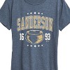 Women's - Hocus Pocus - Sanderson Collegiate Short Sleeve Graphic T-Shirt - 2 of 4
