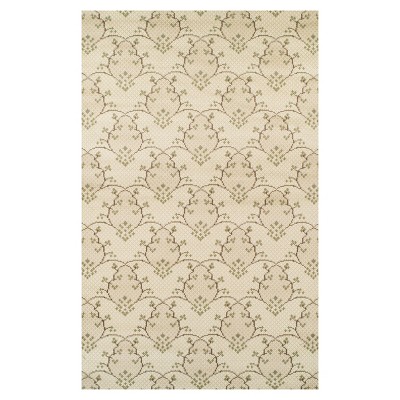 Traditional Floral Indoor Area Rug or Runner by Blue Nile Mills