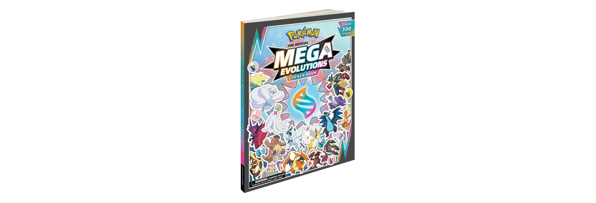 Pokémon the Official Mega Evolutions Sticker Book - (Pokemon Pikachu Press) by  Pikachu Press (Paperback)