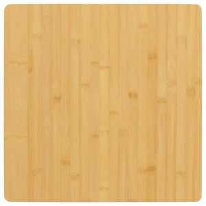 vidaXL Table Top15.7"x15.7"x1" Bamboo - 1 of 4