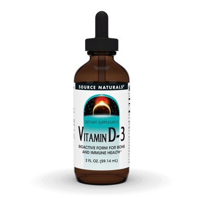 Vitamin D3 2000 IU by Source Naturals, Inc.  -  2 oz Liquid