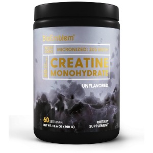 BioEmblem Creatine Monohydrate Powder 60 Servings - 1 of 4