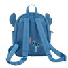 DISNEY Stitch Big Face Mini PU Backpack Purse, Shoulder Bag with Epoxy Filled Metal Scrump Charm, 10.5 Inch, Adjustable Straps, Faux Leather - 3 of 4