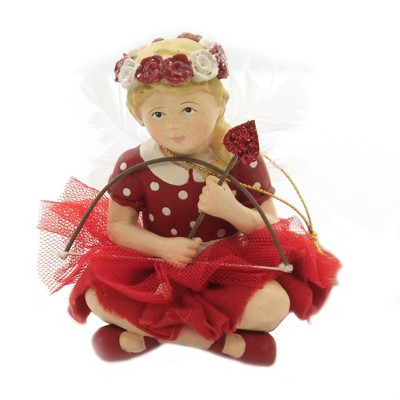 Valentine's Day 3.75" Little Cupid Girl Love Romance Bethany Lowe Designs, Inc.  -  Decorative Figurines