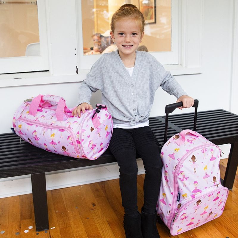 Wildkin Rolling Luggage for Kids, 2 of 5