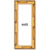 PosterPalooza | 4x12 Bamboo Picture Frame, UV Acrylic, 4 Finishes - Brown, Black, Gold, and Natural - 2 of 4