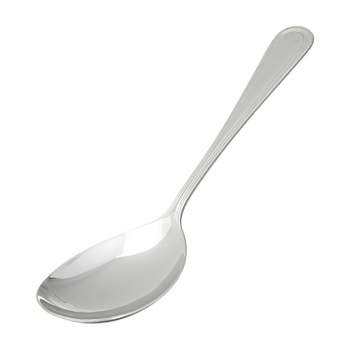 Winco High Heat Nylon Spoon, Kitchen Cooking Mixing Stirring Spoon 14-3/4  Inch, Blue