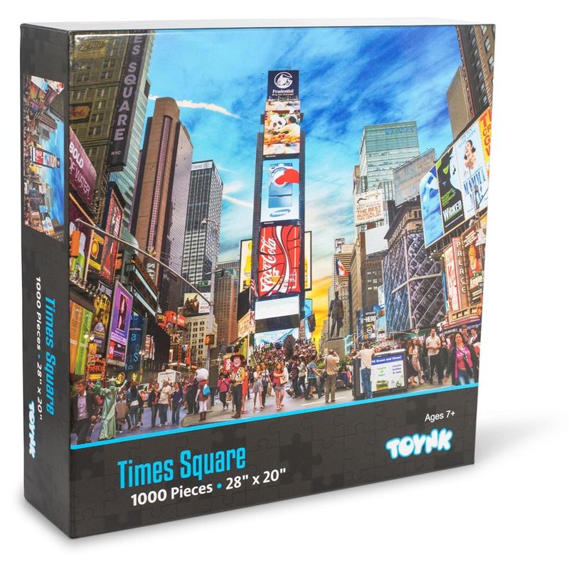 Toynk New York Times Square Puzzle | 1000 Piece Jigsaw Puzzle, 2 of 8