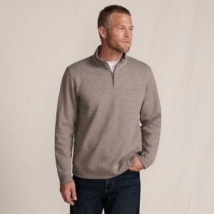 Lands' End Men's Long Sleeve Travel Kit Pique Quarter Zip - 1 of 4