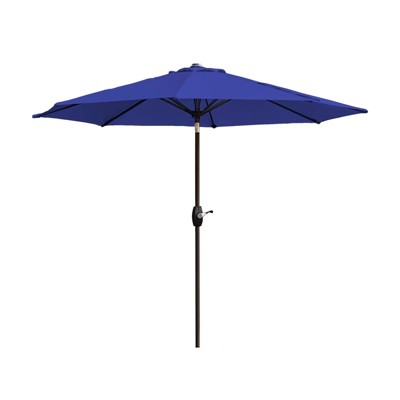 WestinTrends 9 Ft Outdoor Patio Market Table Umbrella with Tilt and Crank