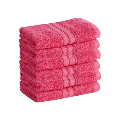 Pink discount towels target