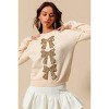 I am a Fashion junky SO ME Sequins Bow Ribbon Embellished Christmas Sweater - 2 of 4