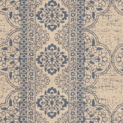 blue/creme