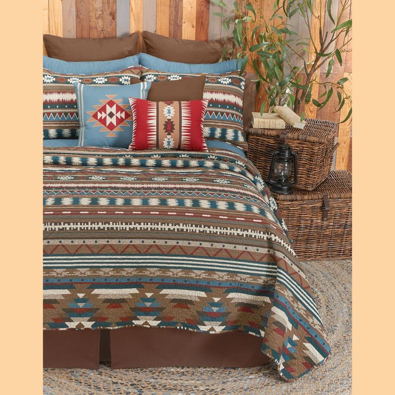 C&F Home Wyatt Cotton Cotton Quilt Set - Reversible and Machine Washable, 1 of 8