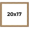PosterPalooza | 20x17 Wood Antique Frame with UV Acrylic, 4 Finishes: Bronze, Gold, Silver, and Black - 2 of 4