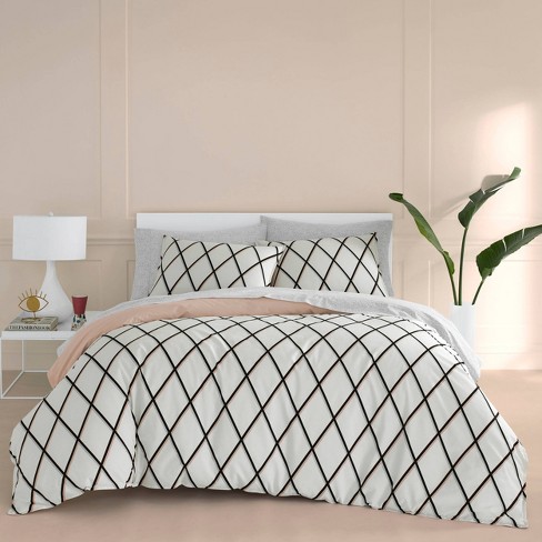 Now House By Jonathan Adler Martine Duvet Cover Set Peach Target