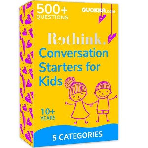 QUOKKA Rethink!: Conversations Starters - Card Games - Kids | Family | Couples - 1 of 4