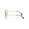 Ray-Ban RB6489 58mm Aviator Gender Neutral Pilot Eyeglasses - prescription-ready - 3 of 4