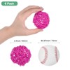Unique Bargains Wicker Rattan Decorative DIY Crafts Balls 6 Pcs - 2 of 4