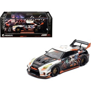 1/64 ミニカー 5台セット イグニッションモデル INNO64 LB Nissan GT-R (R35) Widebody RHD Black and White with Graphics
