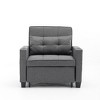 NicBex Modern Pull Out Sofa Bed Convertible Single Sofa Chair with Adjustable Back and USB Port for Living Room - 3 of 4