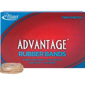 Alliance Rubber Bands Size 14 1 lb. 2"x1/16" Approx.2250/BX NAT 26145 - 1 of 1