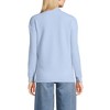 Lands' End Women's Long Sleeve Waffle Shawl Collar Henley - 2 of 4