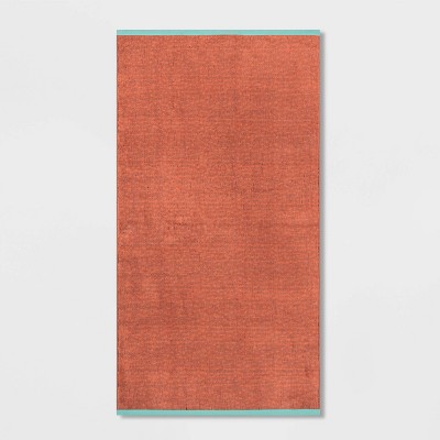 ビッグサイズ★新作【RONRON】LOGO BEACH TOWEL★レッド Sun Squad - Brandclub - Watermelon Seed Sand Resistant Beach
