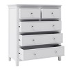 Bella Depot 32.6''W 5 Drawers Solid Wood Chest - 4 of 4