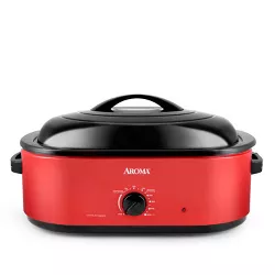 Aroma 18qt Roaster Oven - Red
